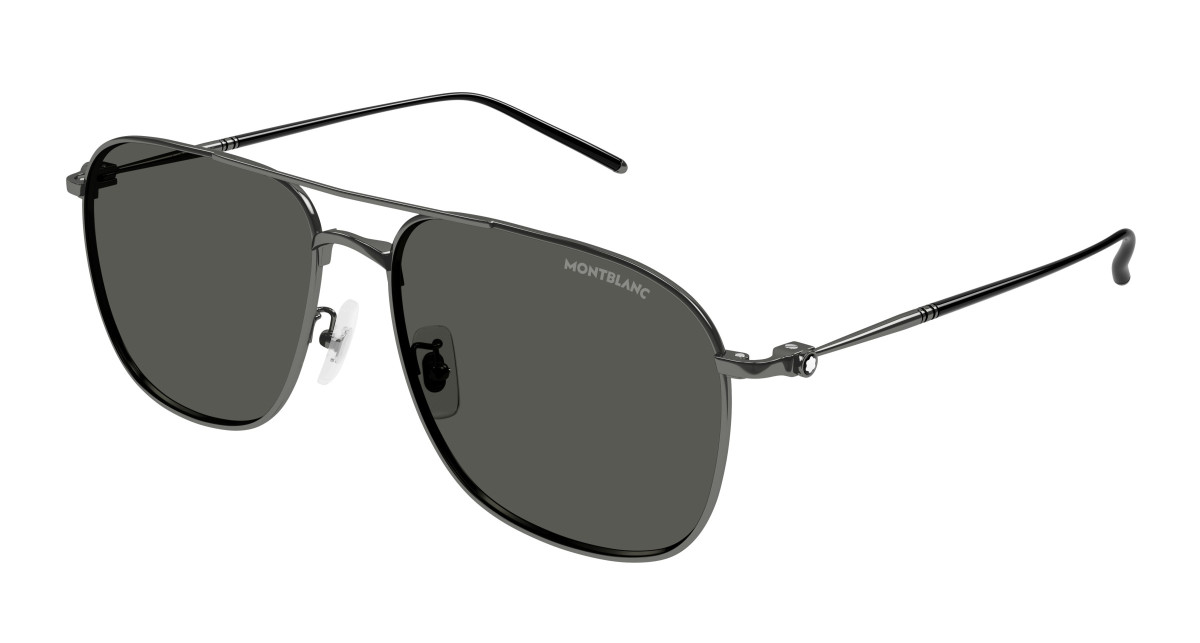 Montblanc Sunglasses MB0417SA 002 Ruthenium