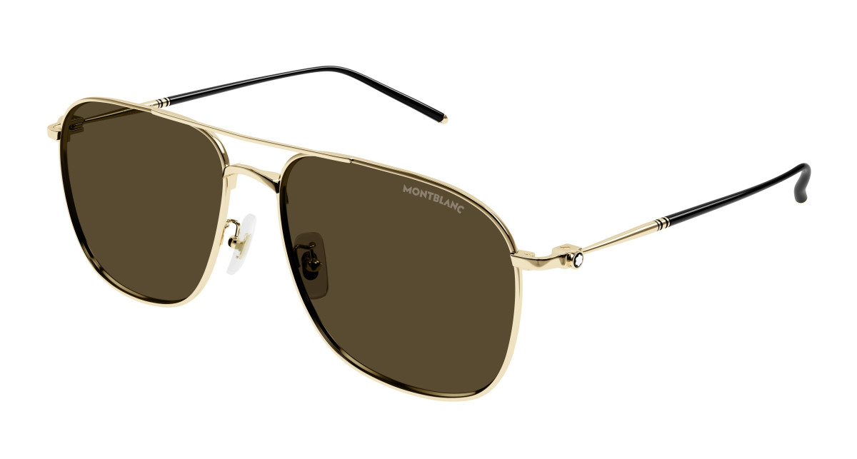 Montblanc Sunglasses MB0417SA 003 Gold