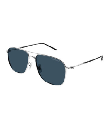 Montblanc Sunglasses MB0417SA 004 Silver
