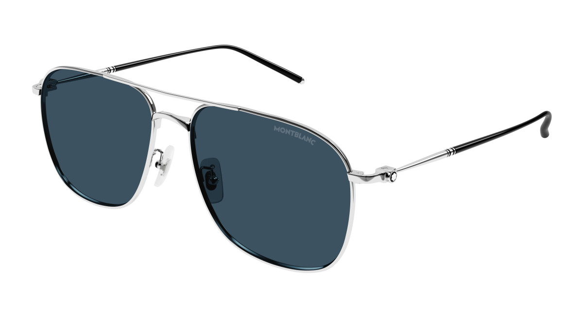 Montblanc Sunglasses MB0417SA 004 Silver