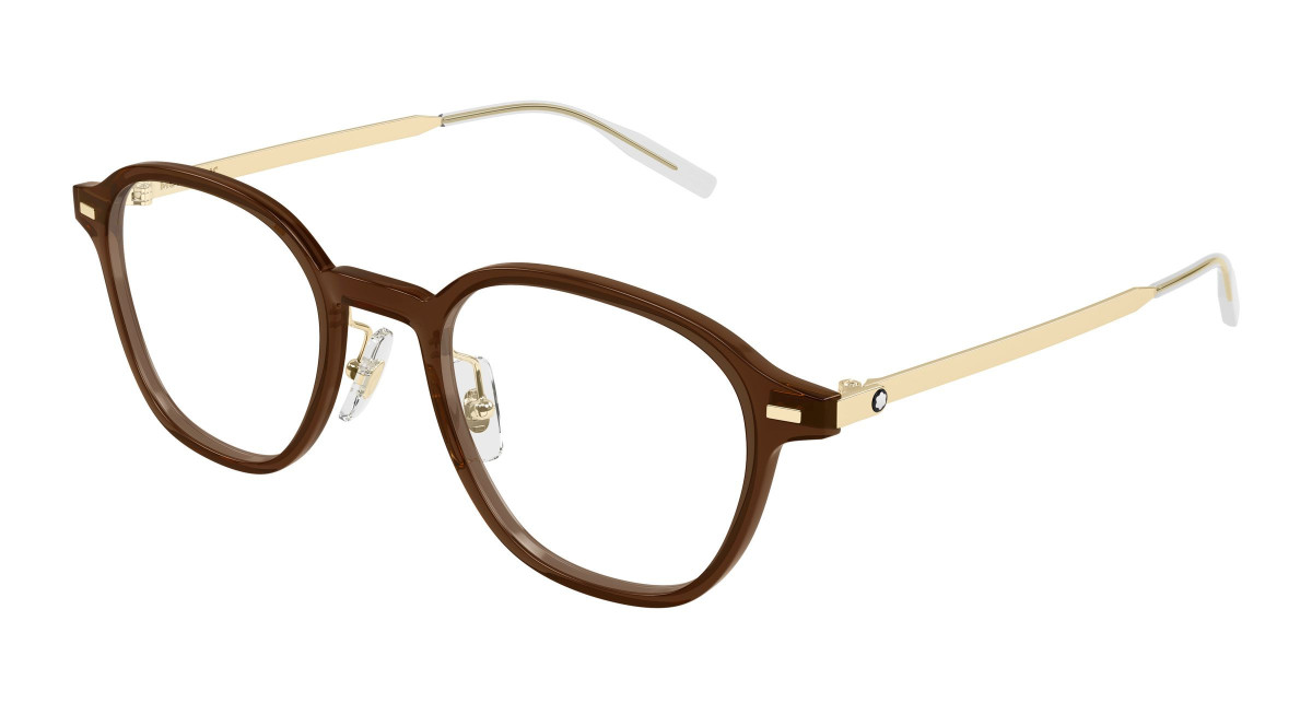 Montblanc Eyeglasses MB0427O 005 Brown