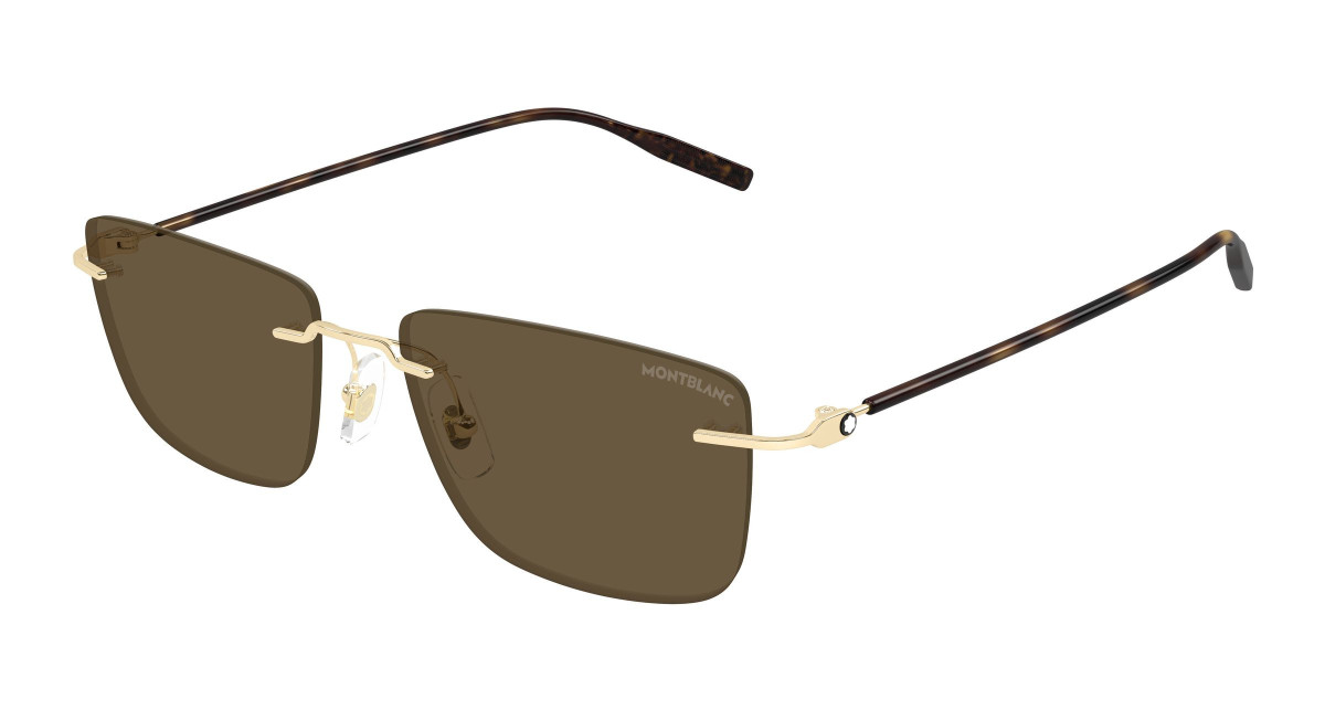 Montblanc Sunglasses MB0429S 005 Gold