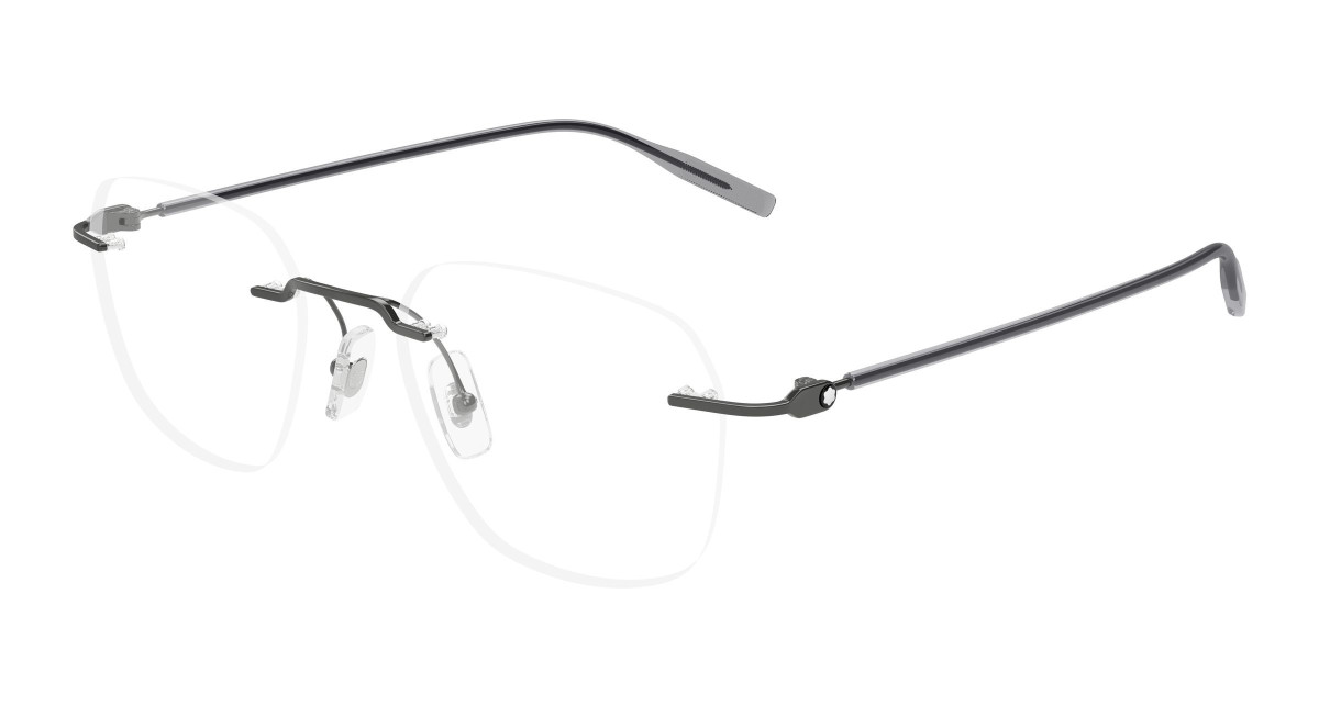 Montblanc Eyeglasses MB0430O 001 Ruthenium