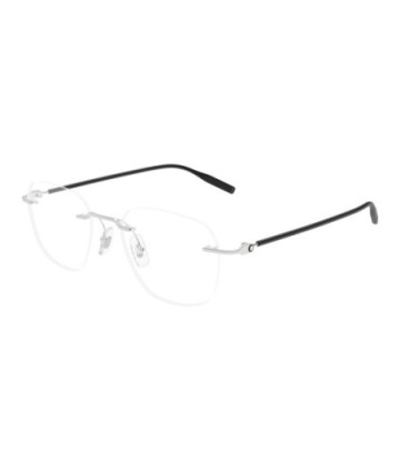 Montblanc Eyeglasses MB0430O 002 Silver