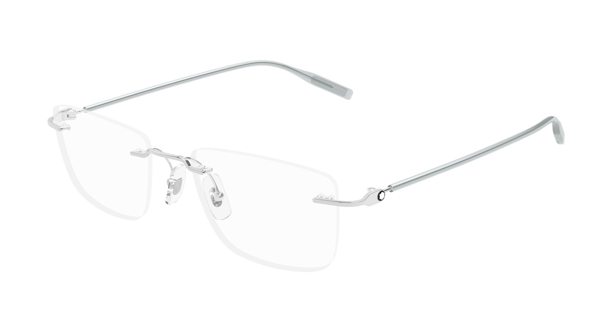 Montblanc Eyeglasses MB0431O 004 Silver