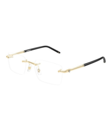 Montblanc Eyeglasses MB0444O 001 Gold