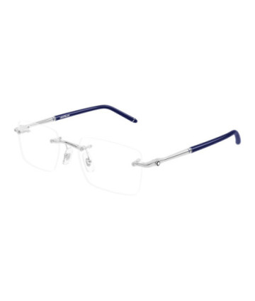 Montblanc Eyeglasses MB0444O 003 Silver
