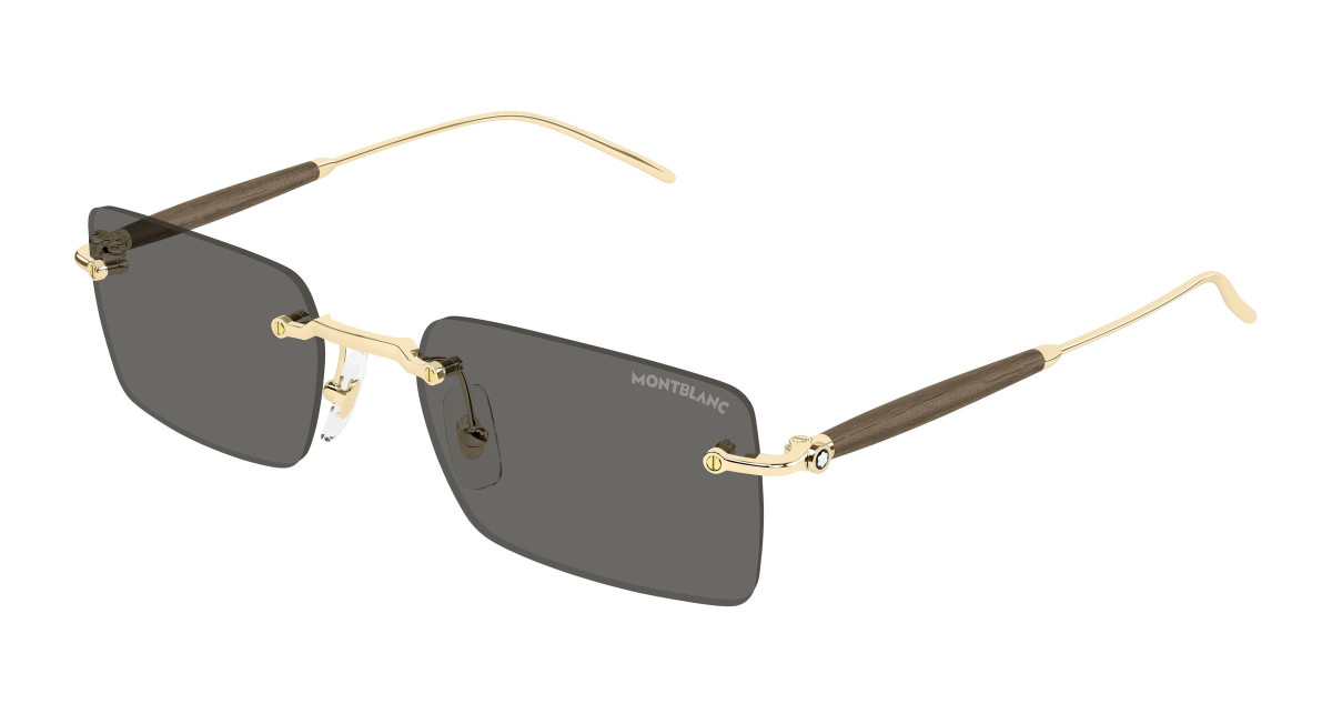 Montblanc Sunglasses MB0453S 001 Gold