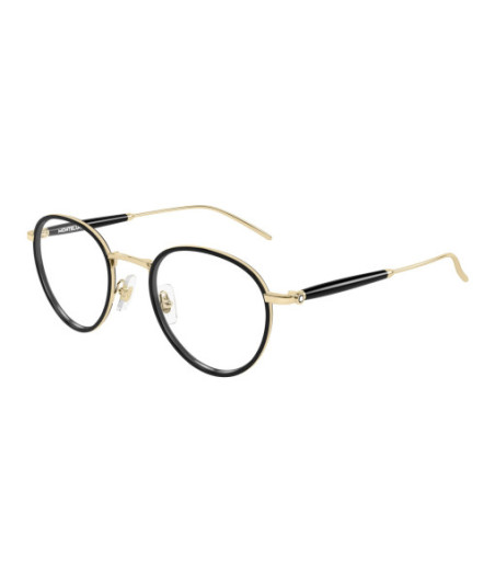 Montblanc Eyeglasses MB0442O 001 Gold