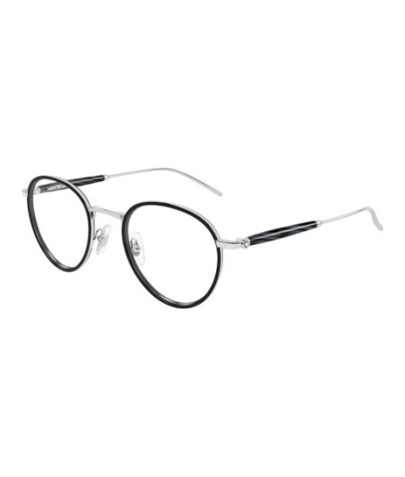Montblanc Eyeglasses MB0442O 003 Silver