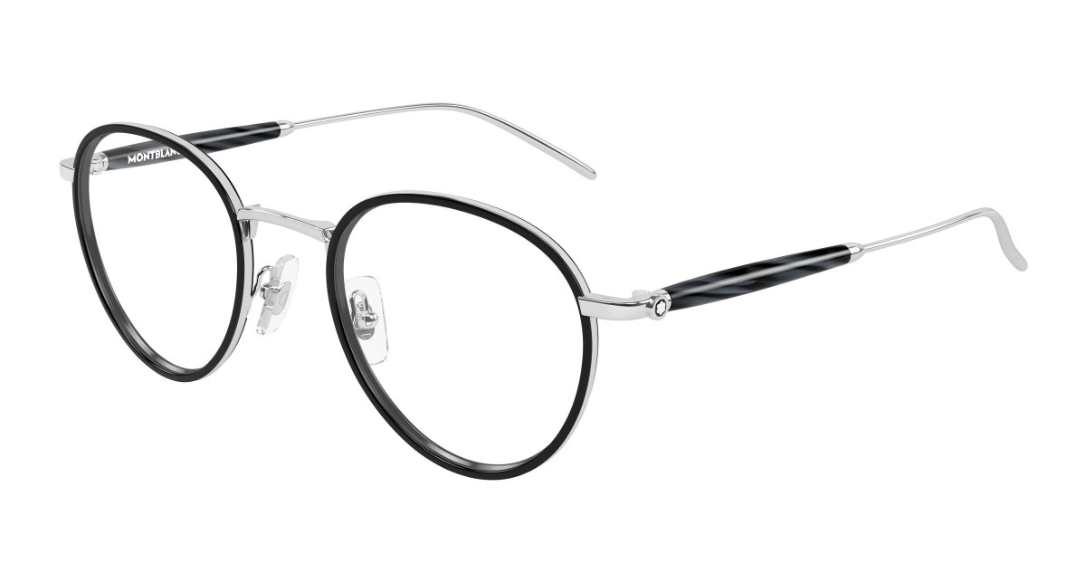 Montblanc Eyeglasses MB0442O 003 Silver