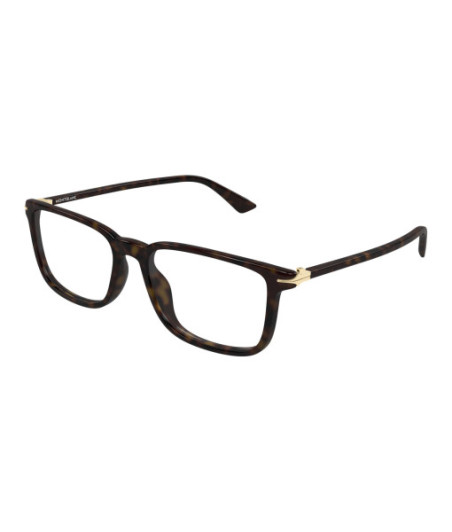 Montblanc Eyeglasses MB0437O 002 Havana