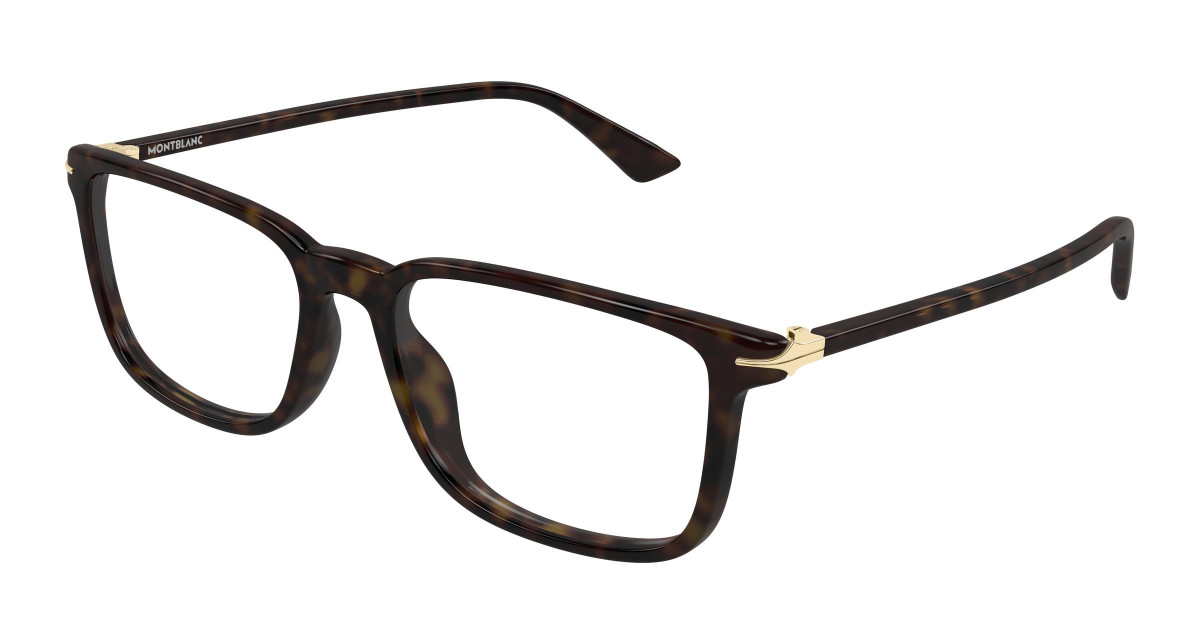 Montblanc Eyeglasses MB0437O 002 Havana