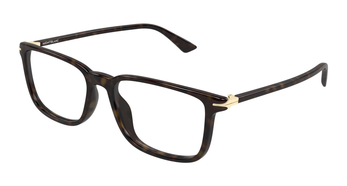 Montblanc Eyeglasses MB0437O 007 Havana
