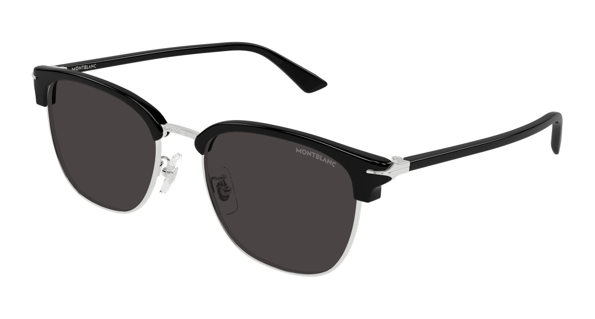 Montblanc Sunglasses MB0439SA 001 Silver