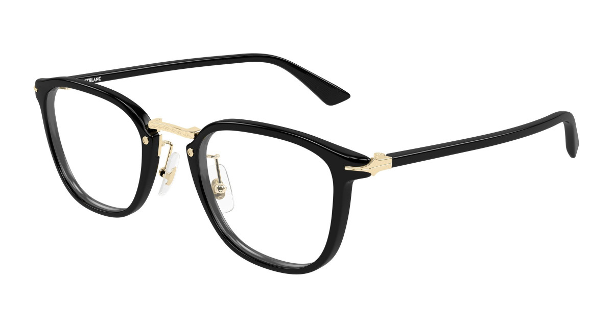 Montblanc Eyeglasses MB0440OA 001 Black