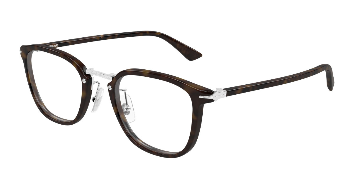 Montblanc Eyeglasses MB0440OA 002 Havana