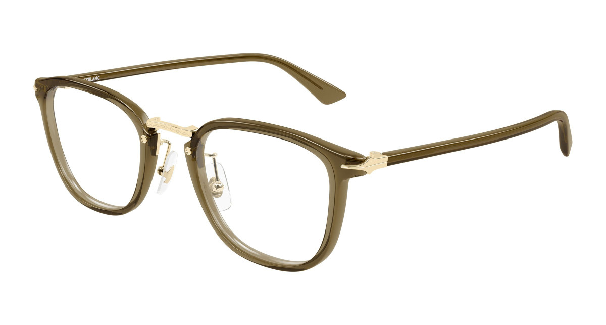 Montblanc Eyeglasses MB0440OA 004 Brown