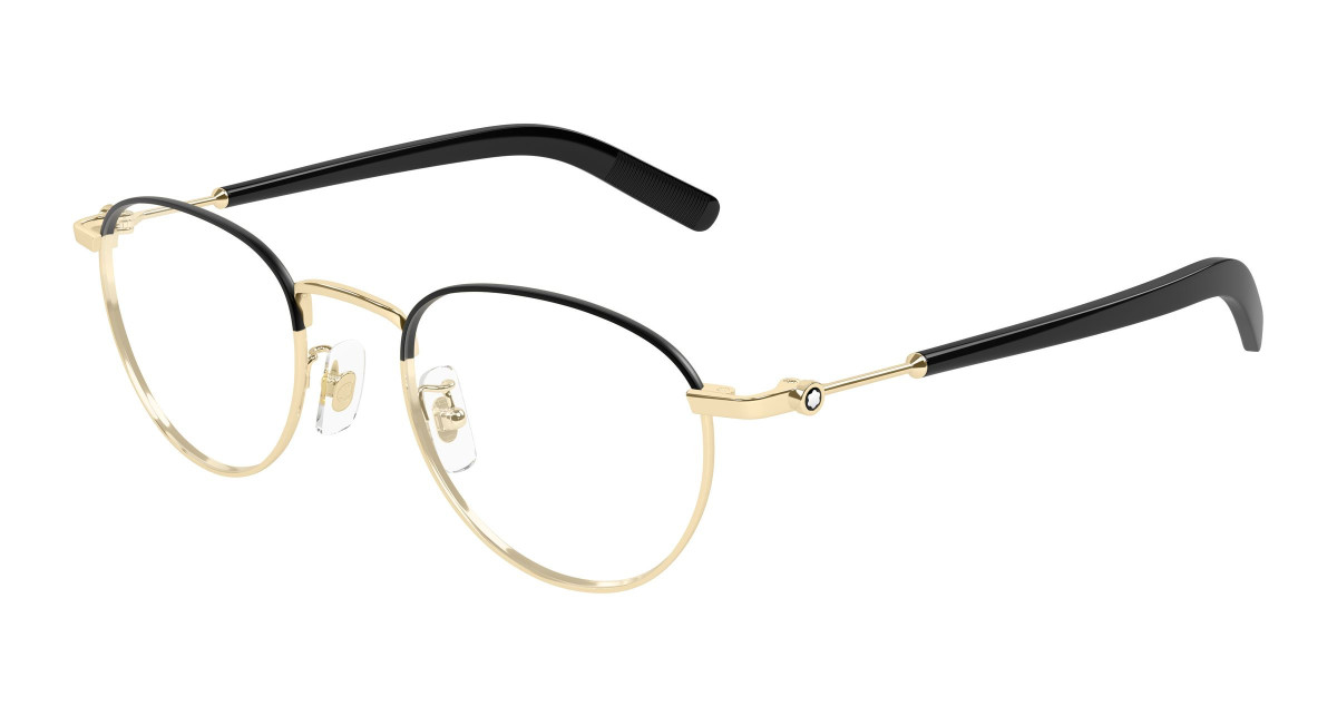Montblanc Eyeglasses MB0423O 003 Gold