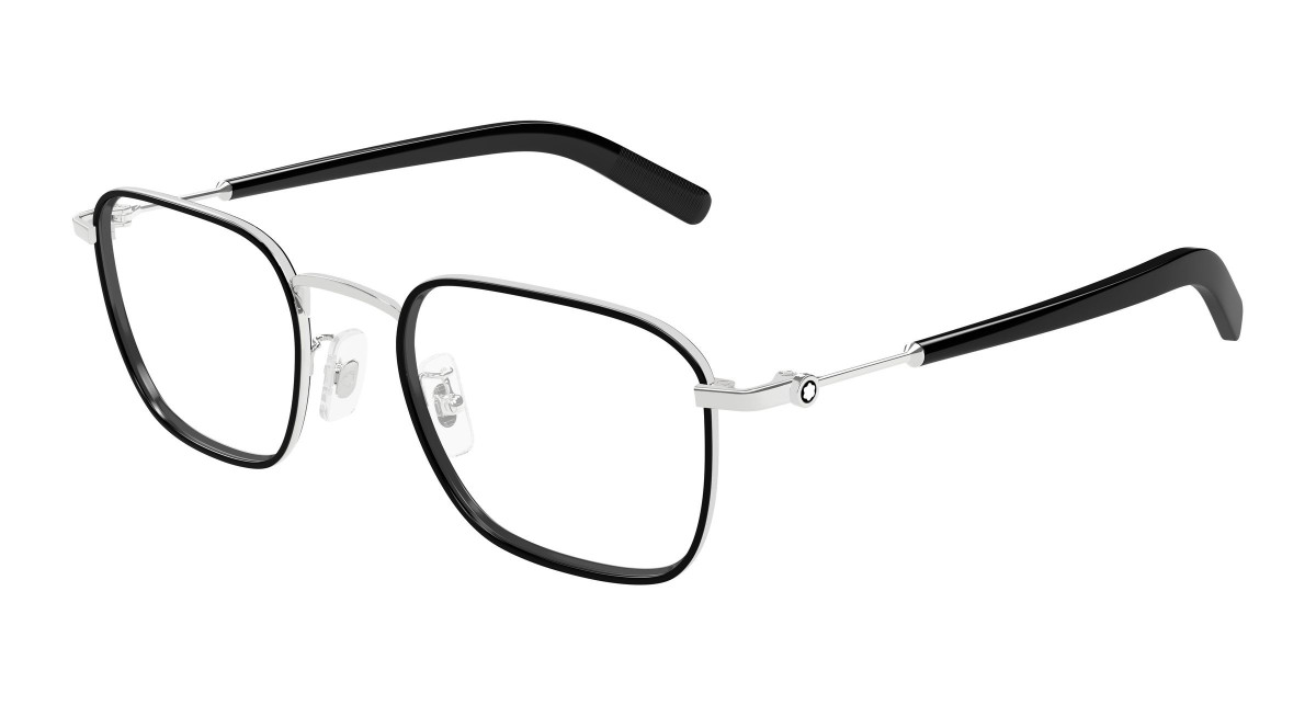 Montblanc Eyeglasses MB0424O 001 Silver