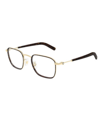 Montblanc Eyeglasses MB0424O 003 Gold