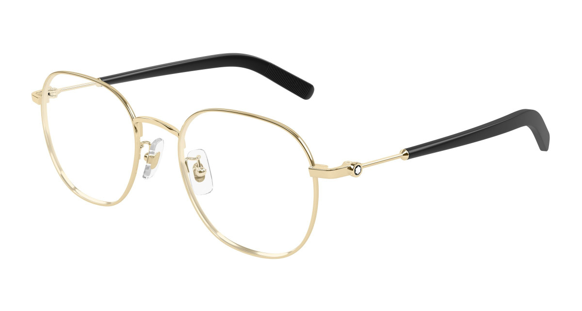 Montblanc Eyeglasses MB0425OA 001 Gold