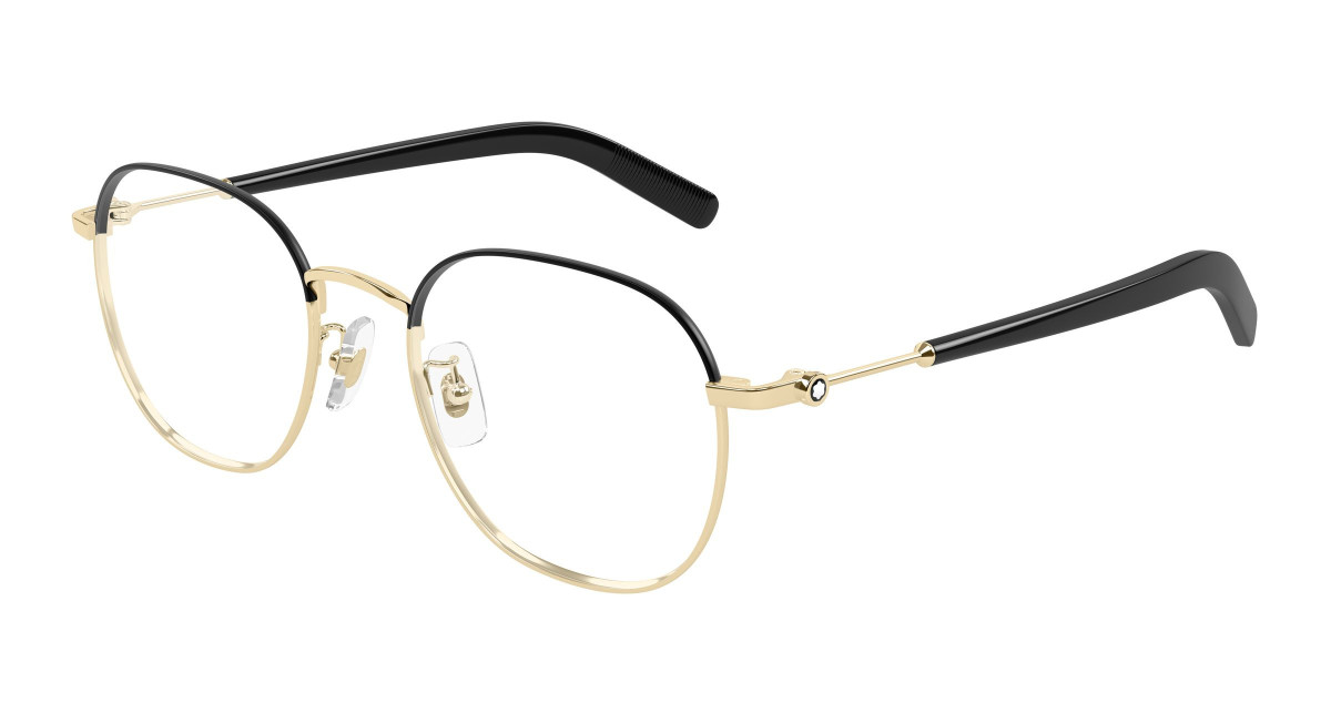 Montblanc Eyeglasses MB0425OA 003 Gold