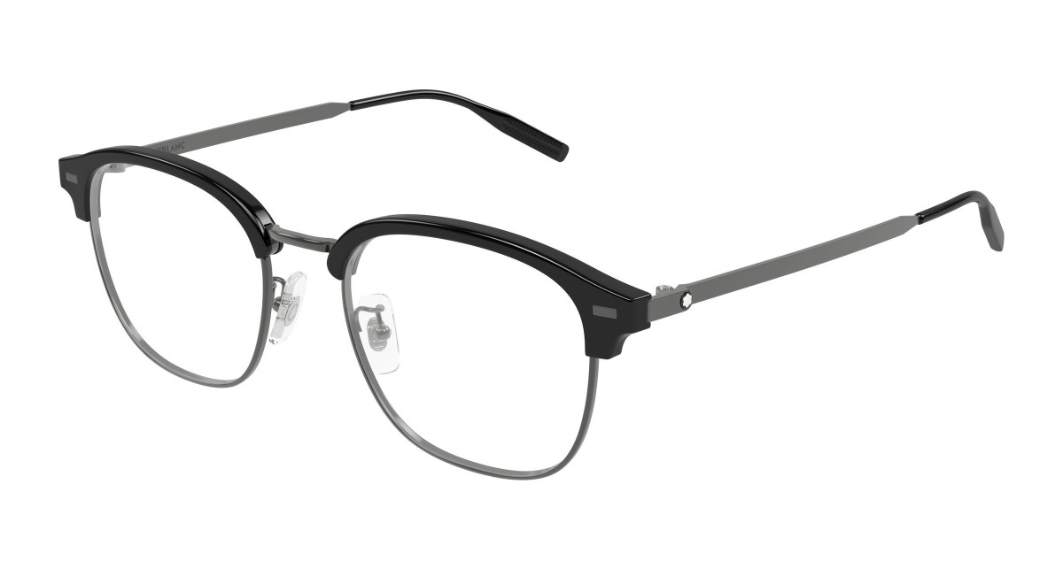 Montblanc Eyeglasses MB0446OA 001 Ruthenium