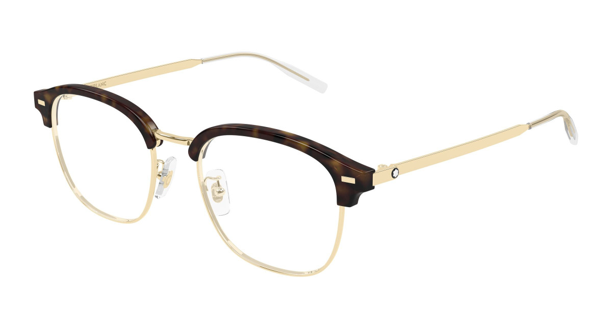 Montblanc Eyeglasses MB0446OA 004 Gold