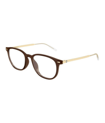 Montblanc Eyeglasses MB0448OA 004 Brown