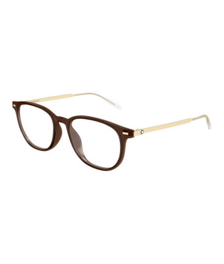 Montblanc Eyeglasses MB0448OA 004 Brown