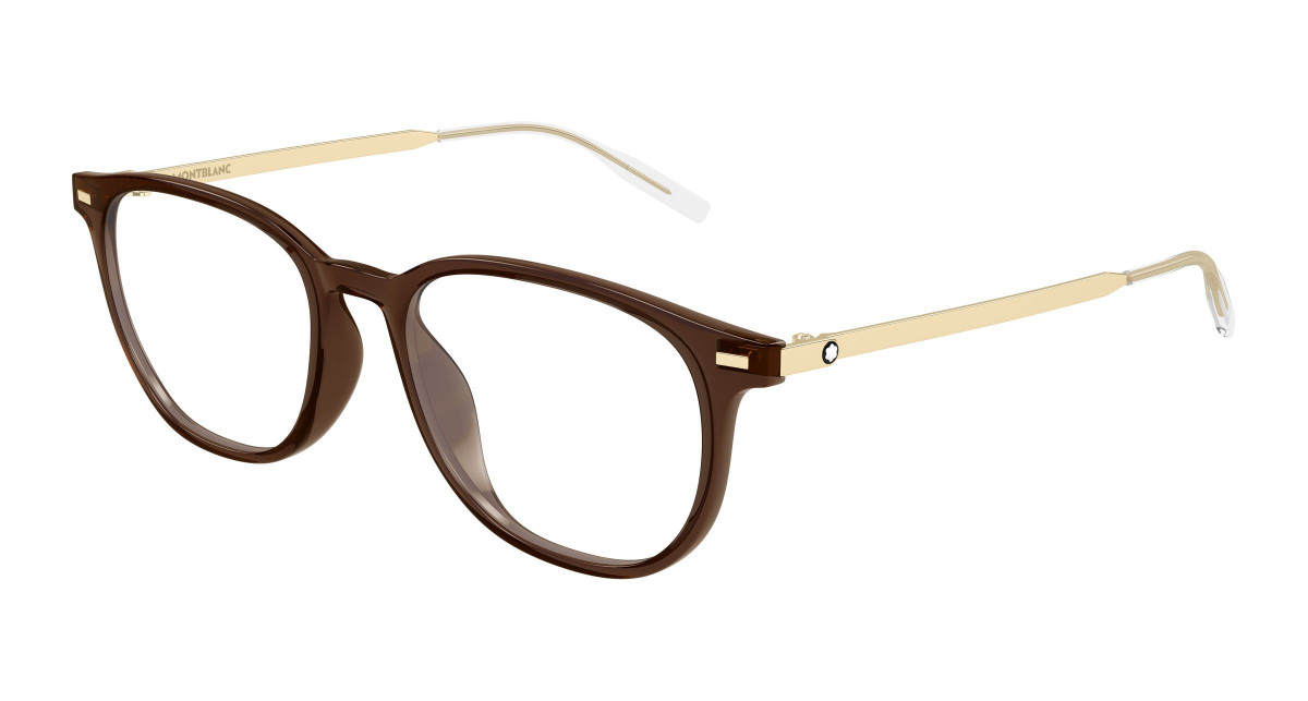 Montblanc Eyeglasses MB0448OA 004 Brown