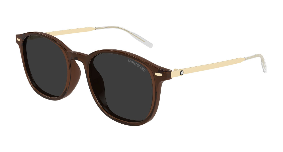 Montblanc Sunglasses MB0454SA 003 Brown