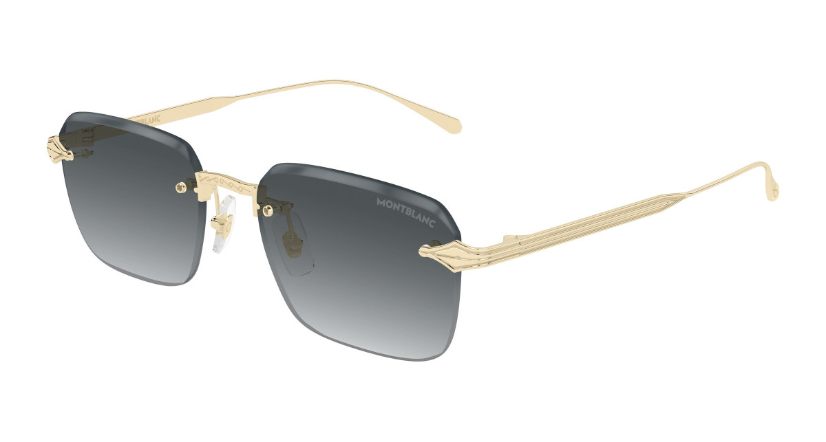Montblanc Sunglasses MB0456S 001 Gold