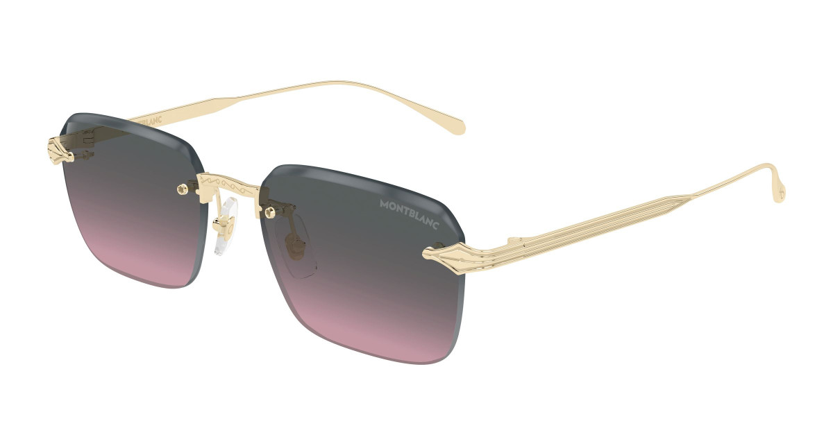 Montblanc Sunglasses MB0456S 003 Gold