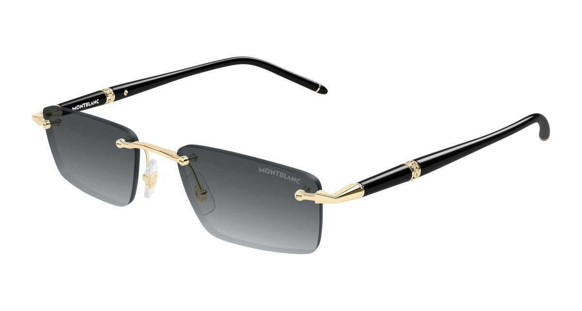 Montblanc Sunglasses MB0484S 001 Gold