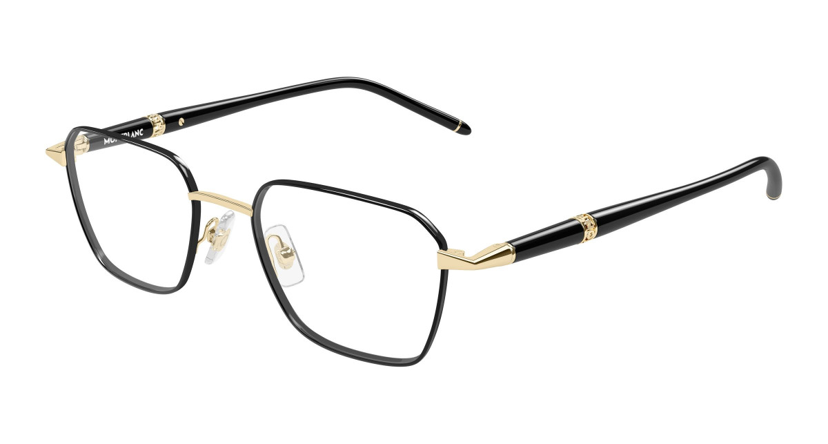 Montblanc Eyeglasses MB0485O 001 Gold