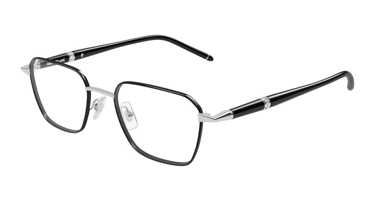 Montblanc Eyeglasses MB0485O 002 Silver