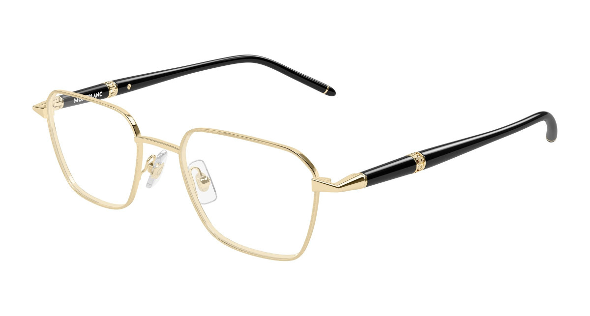 Montblanc Eyeglasses MB0485O 003 Gold