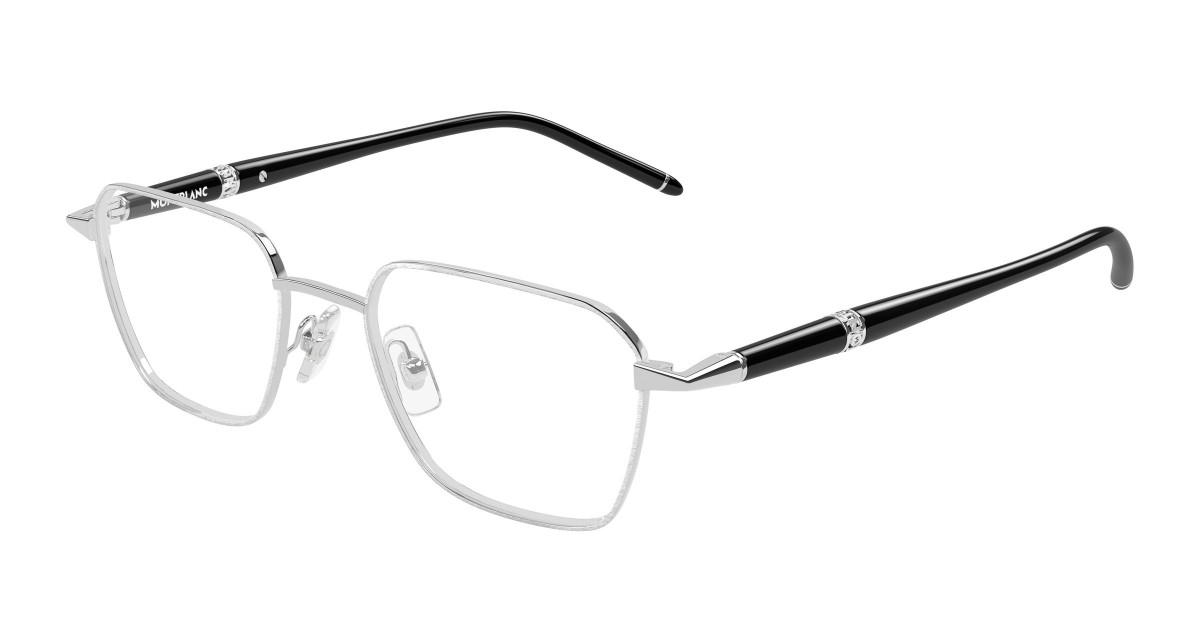 Montblanc Eyeglasses MB0485O 004 Silver