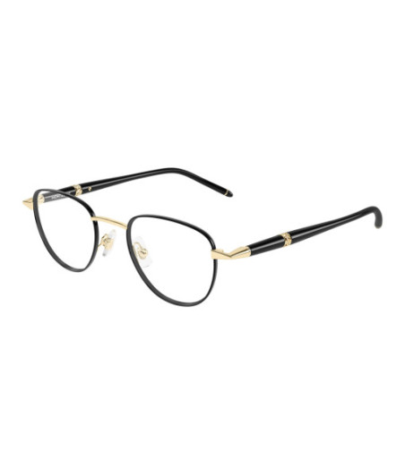Montblanc Eyeglasses MB0486O 001 Gold