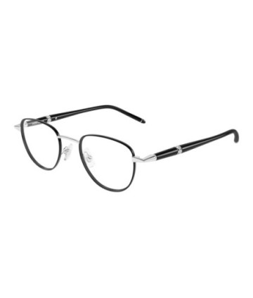 Montblanc Eyeglasses MB0486O 002 Silver