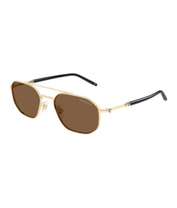 Montblanc Sunglasses MB0481S 002 Gold