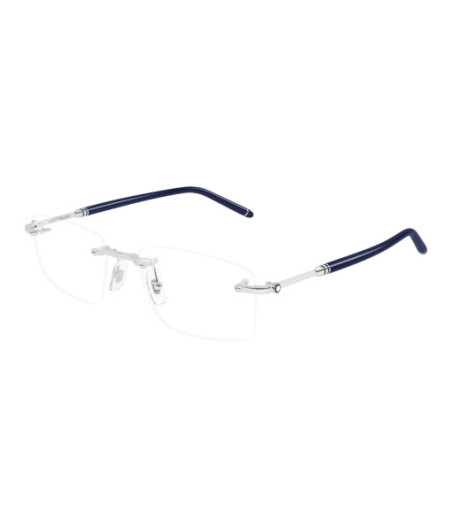 Montblanc Eyeglasses MB0480O 003 Silver