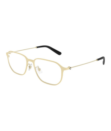 Montblanc Eyeglasses MB0465OA 004 Gold