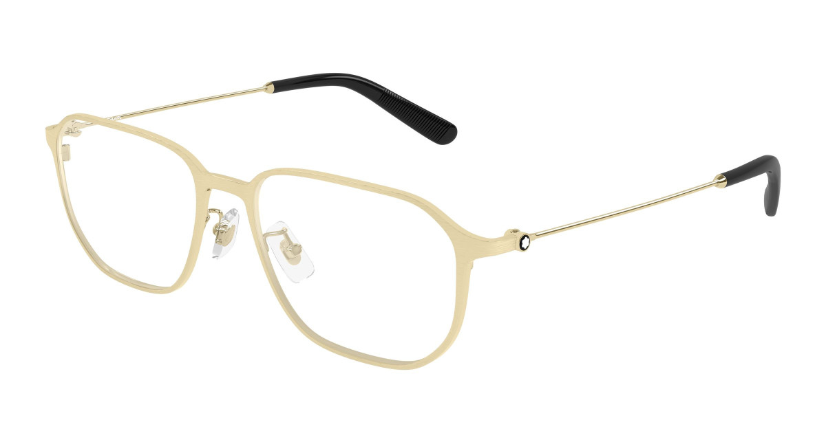 Montblanc Eyeglasses MB0465OA 004 Gold