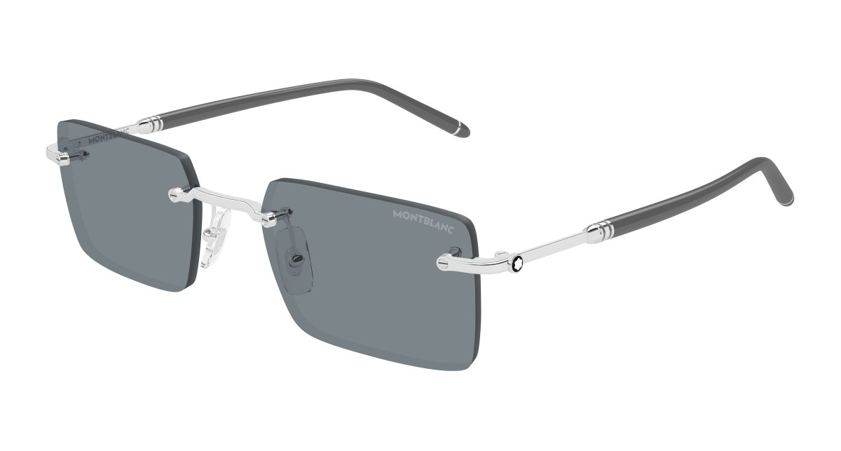 Montblanc Sunglasses MB0482S 002 Silver