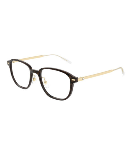 Montblanc Eyeglasses MB0466OA 003 Havana