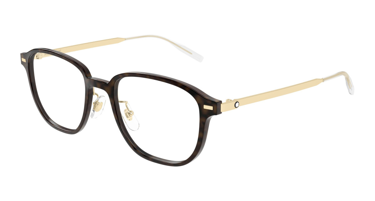 Montblanc Eyeglasses MB0466OA 003 Havana