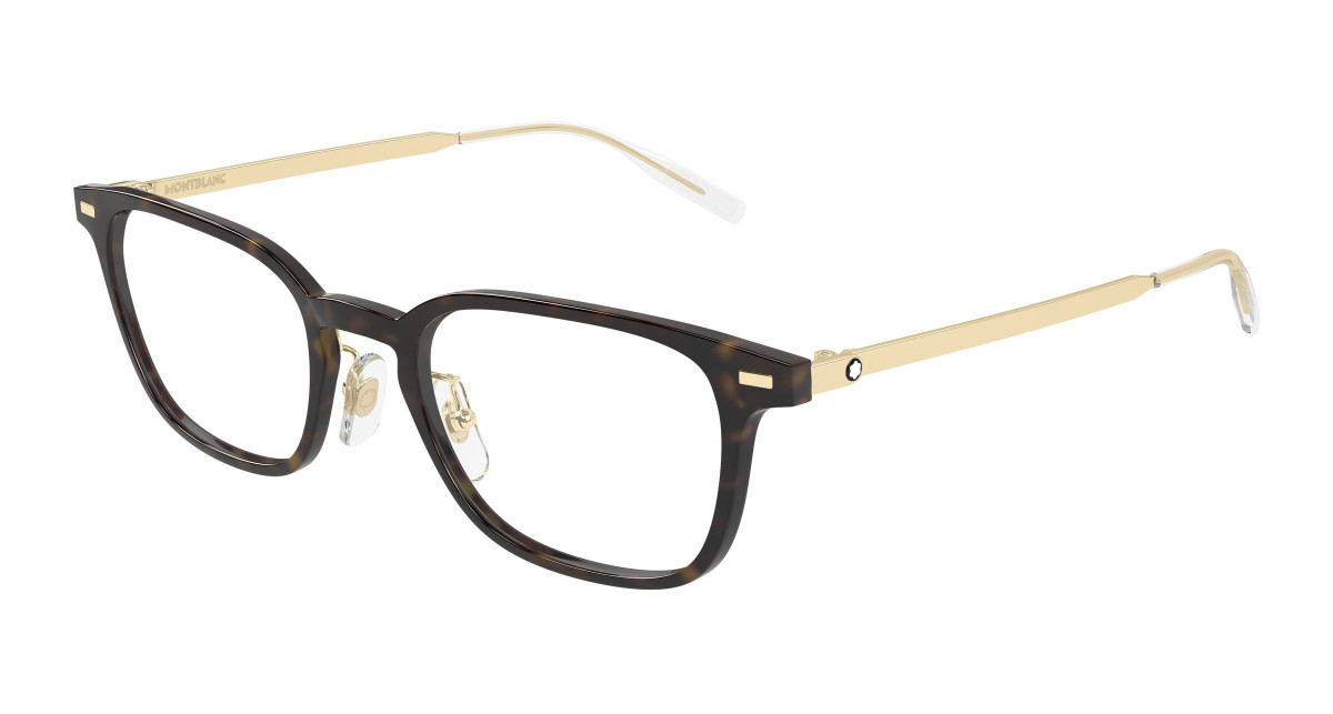Montblanc Eyeglasses MB0467OL 015 Havana